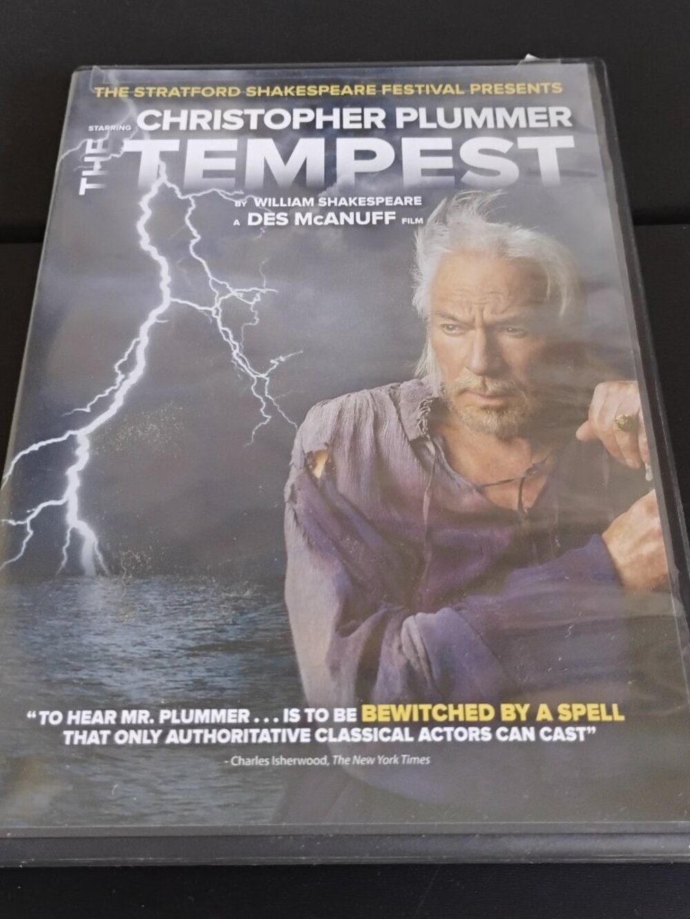 The Tempest – Starring Christopher Plummer (Stratford Shakespeare Festival)